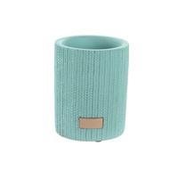 Glas DKD Home Decor Groen Cement 8 x 8 x 10 cm