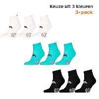 HEAD Padel Sokken Quarter 3-pack Wit-35/38