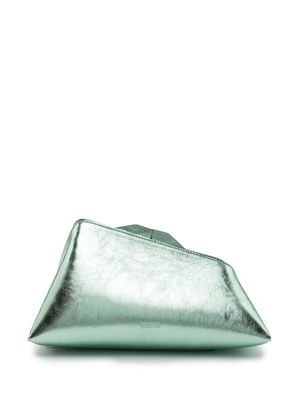 The Attico pochette 8:30PM à design métallisé - Vert The Attico pochette 8:30PM à design métallisé - Vert