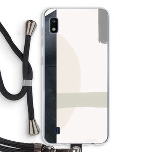 Baca: Samsung Galaxy A10 Transparant Hoesje met koord