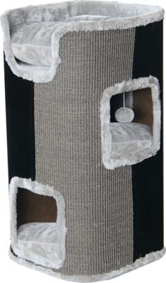 Krab-/klimmeubel 2-gaats 75 cm grijs/zwart - Gebr de boon