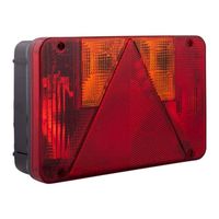 Ac Hterlicht met driehoek links Ac Hterlicht met driehoek links