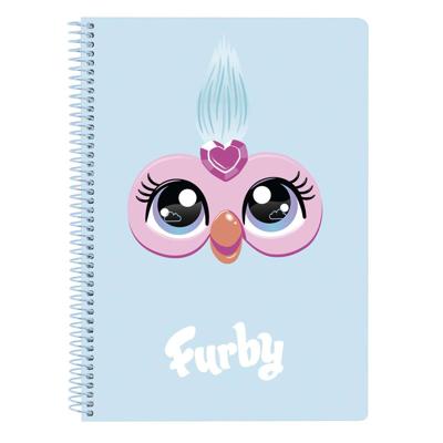 Notitieboekje Furby Hemelsblauw A5 80 Lakens
