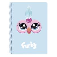 Notitieboekje Furby Hemelsblauw A5 80 Lakens