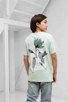 Ballin Amsterdam Floral Initial T-shirt Kids Lichtgroen - Maat 140 - Kleur: Groen | Soccerfanshop