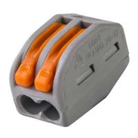 Wago Lasklem 2-voudig 0.14-4.0qmm vast/soepel | 50 stuk stuks