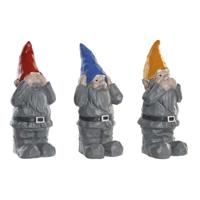 Decoratieve figuren DKD Home Decor 25 x 18,3 x 48,2 cm Kabouter Magnesium