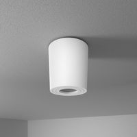 HOFTRONIC™ Paxton - LED plafondspot opbouw - Rond - Wit - Aluminium - IP65 geschikt voor badkamer en keuken - GU10 fitting - 3 jaar garantie