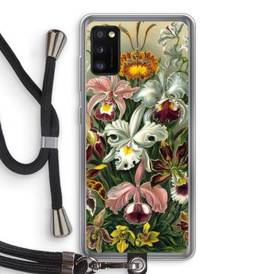 Haeckel Orchidae: Samsung Galaxy A41 Transparant Hoesje met koord