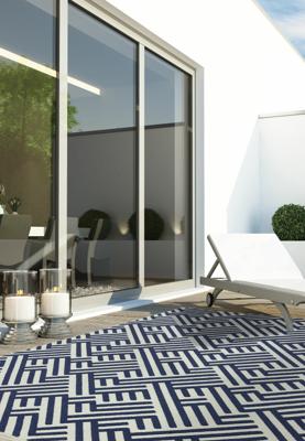 Easy Living - Vloerkleed Antibes AN04 Blue/White Linear -