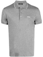 Zegna polo à logo brodé - Gris - thumbnail