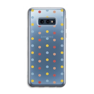 Bollen: Samsung Galaxy S10e Transparant Hoesje