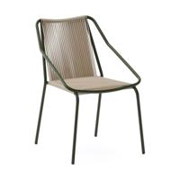 Kave Home Zivia tuinstoel Groen