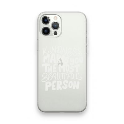 The prettiest: iPhone 12 Pro Transparant Hoesje