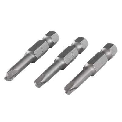 Wolfcraft Schroefbits | Tri-Wing | 50 mm | No. 1, 2, 3 | 3-delig - 1268000