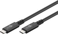 goobay USB-C 4.0 Gen 3.2 kabel 0,8 meter - thumbnail
