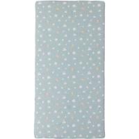 Materasso nomade sul mare - 120 x 60 x 4 cm - Blu - TINEO