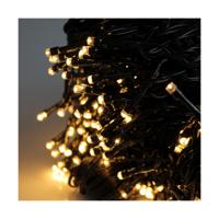 Lichtgordijn LED Warm licht Warm wit 2 m Zwart - thumbnail