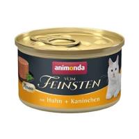 ANIMONDA Vom Feinsten Mousse Chicken and rabbit - nat kattenvoer - 85g