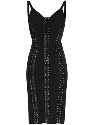 Dolce & Gabbana robe Cady - Noir