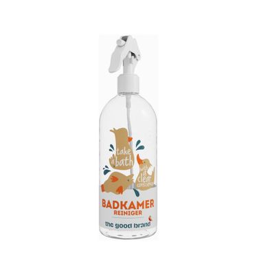 Badkamerreiniger sprayfles leeg