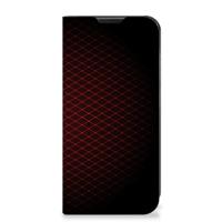 Samsung Galaxy Xcover 6 Pro | Hoesje met Magneet | Geruit Rood