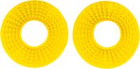 UFO PLAST rubber handvat "donuts" rubber grip donuts yellow