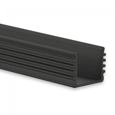 LED profiel PL5 inbouw opbouw zwart 200cm 8105204 prijs p/m