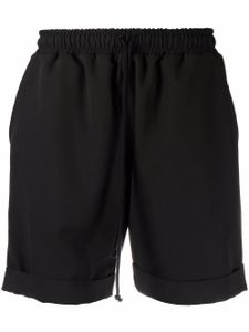 Alchemy short de sport à finitions passepoilées - Noir