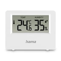 Hama Thermometer + Hygrometer voor Binnen en Buiten Wit Hama Thermometer + Hygrometer voor Binnen en Buiten Wit