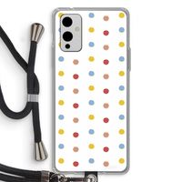 Bollen: OnePlus 9 Transparant Hoesje met koord
