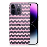Apple iPhone 14 Pro | TPU bumper | Waves Roze