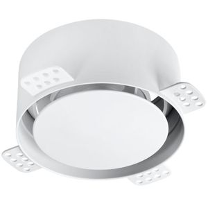 Noshow Instucbaar Designventiel 125mm - Low Volume - Wit