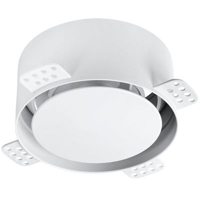 Noshow Instucbaar Designventiel 125mm - Low Volume - Wit