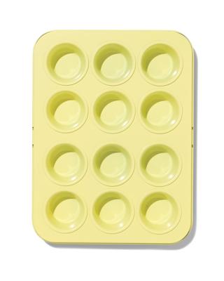 HEMA Mini Muffinbakvorm PFAS-vrij (geel)
