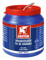 Griffon Draadsoldeer Tin/Lood 50/50 Massief | Ø 3.0 mm Pot | 500 g - 1236247