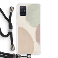 Geo #8: Samsung Galaxy A71 Transparant Hoesje met koord
