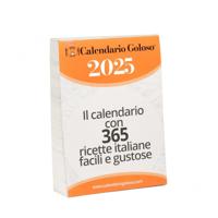 Calendario Goloso 2025 met recepten alleen in Italiaans papier