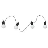 Home Deco Factory Feestverlichting lichtsnoer - 20 LED lampen - warm wit - 1070 cm - buiten