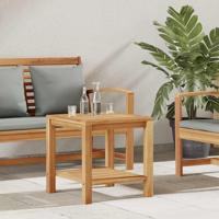 Salontafel Bruin 45 x 45 x 45 cm Massief teakhout