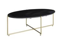 Salontafel Anthony zwart/messing