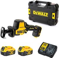DeWalt dcs369p2 | accu reciprozaag | xr | 18 v | 5,0 ah | li-ion in tstak - dcs369p2-qw