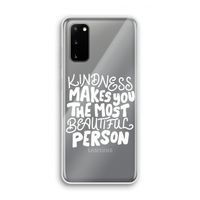 The prettiest: Samsung Galaxy S20 Transparant Hoesje