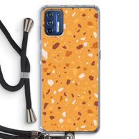 Terrazzo N°24: Motorola Moto G9 Plus Transparant Hoesje met koord