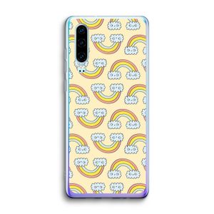 Regenboog: Huawei P30 Transparant Hoesje