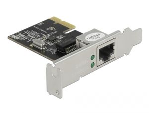 Delock 89189 PCI Express x1-kaart 1 x RJ45 Gigabit LAN RTL8111