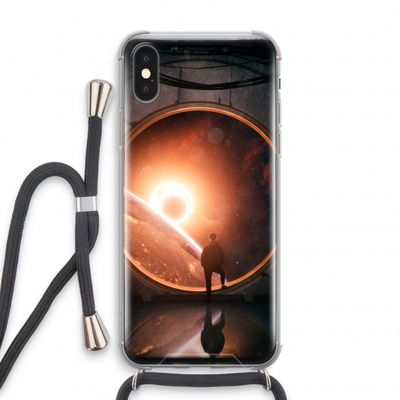 Ephemeral: iPhone X Transparant Hoesje met koord