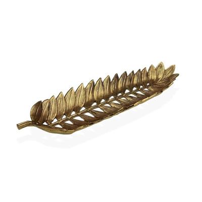 Middenstuk Versa Gouden 10,5 x 3,1 x 33,9 cm