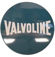 Valvoline Logo Emaille Bord XL - Ø78cm