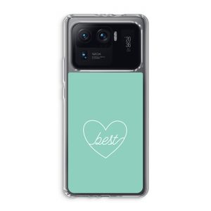 Best heart pastel: Xiaomi Mi 11 Ultra Transparant Hoesje
